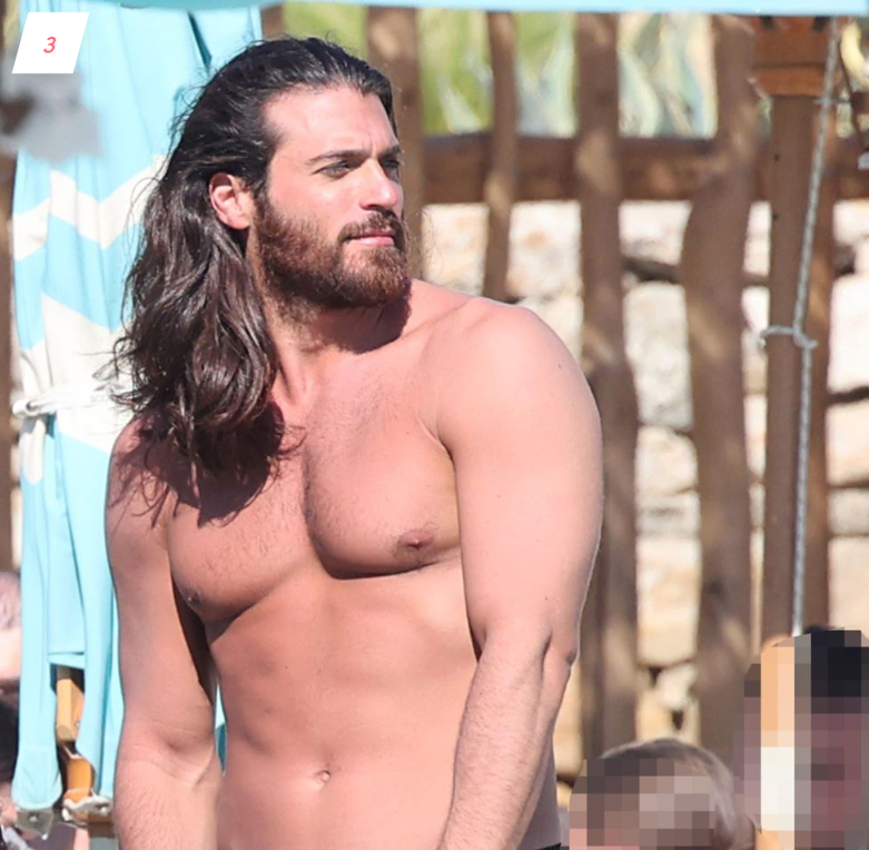 Εντυπωσιάζει ο Can Yaman με το καλογυμνασμένο του σώμα - Φωτογραφίες από τις διακοπές του στη Μύκονο